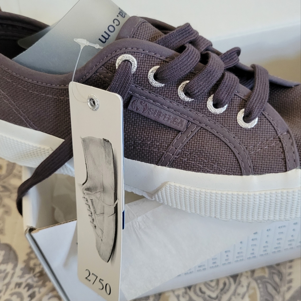Superga Cotu Classics NWT Dark Grey